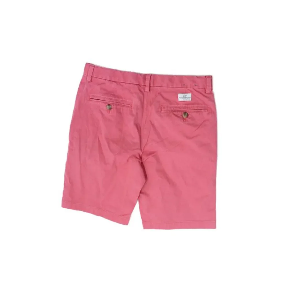 Vineyard Vines Boys Flat Front Pockets Chino Shorts Carol Size 14